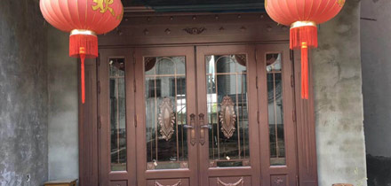 南京別墅銅鋁大門(mén)