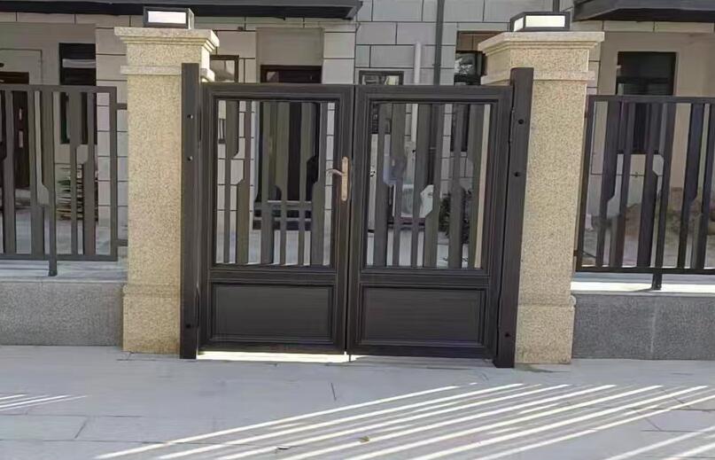 新中式別墅大門(mén)定制安裝