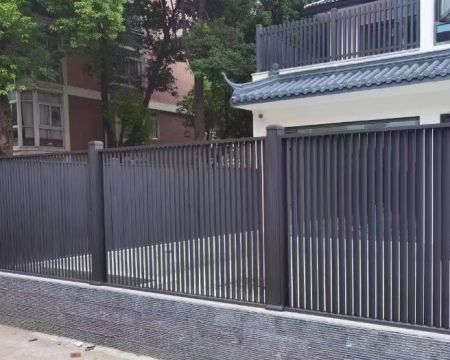 中式別墅圍墻護(hù)欄