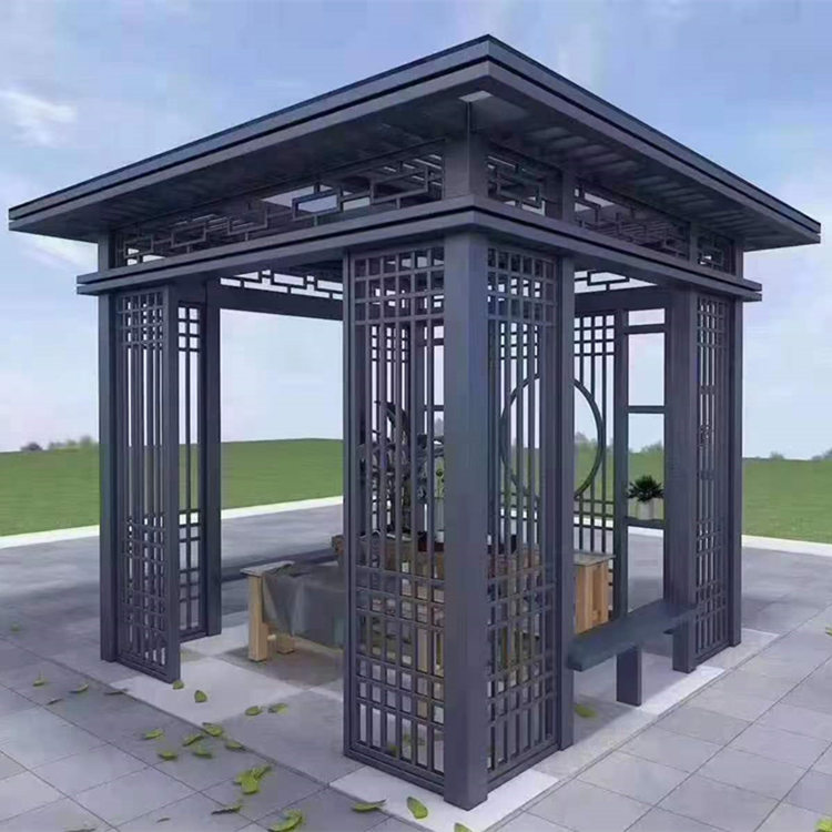 中式鋁藝涼亭