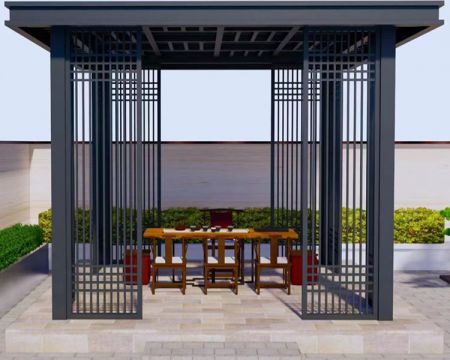 鋁合金涼亭