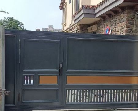 新中式鋁藝別墅大門